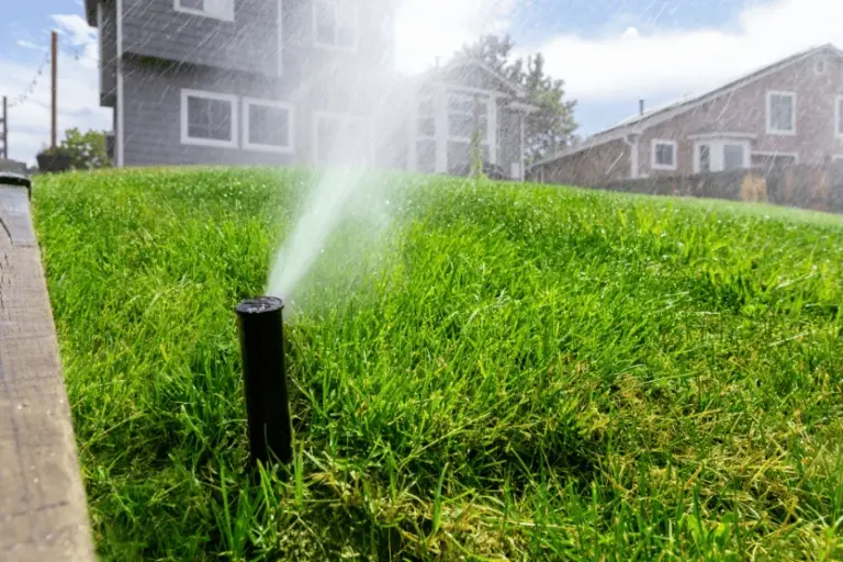 sprinkler system needs repair before summer