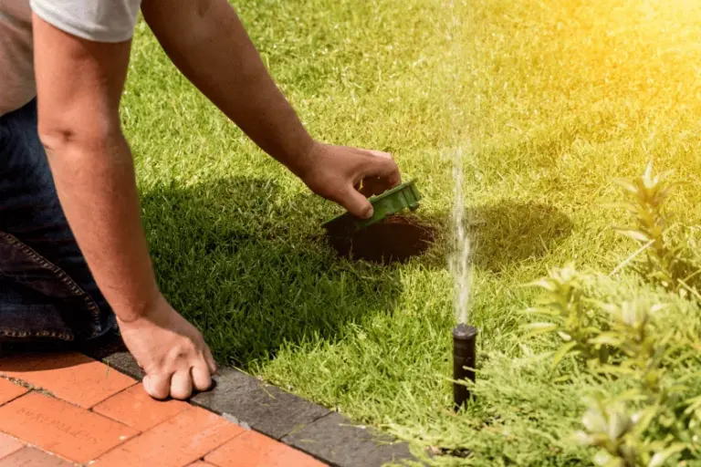 sprinkler system ready for summer tune up tips